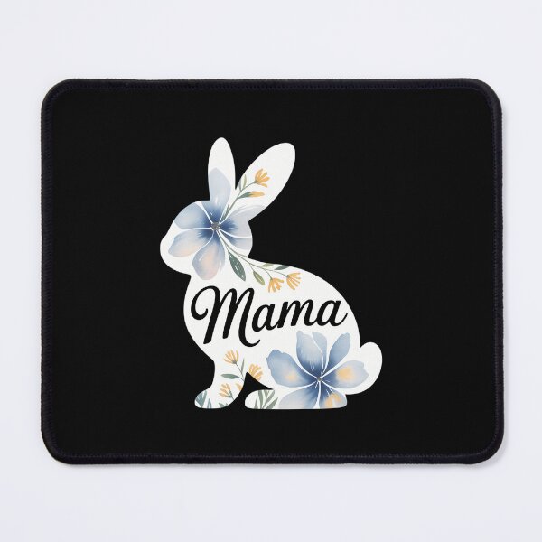 Item preview, Mama Bunny Floral Flower Cute Bunny Mom Mommy Easter Day designed and sold by Formatage.