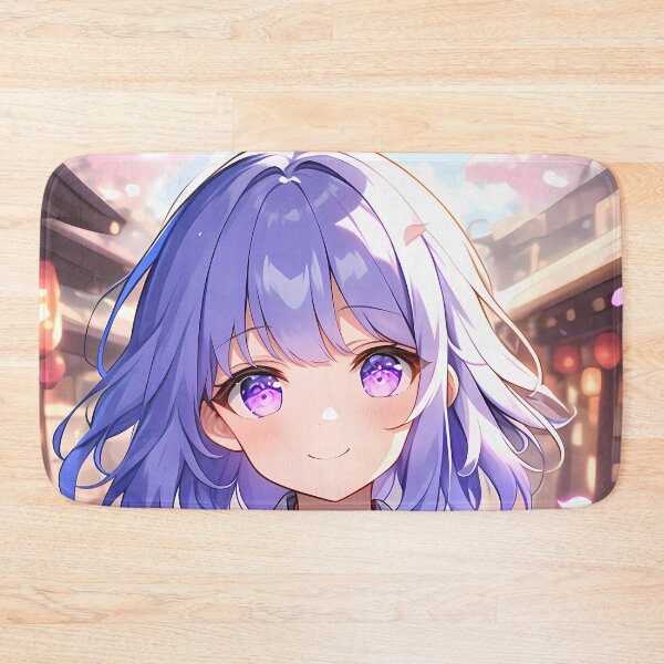 Item preview, Mizore Yoroizuka Sound Euphonium Chibi Waifu Pastel Sakura Smile designed and sold by TanglenRabbit.