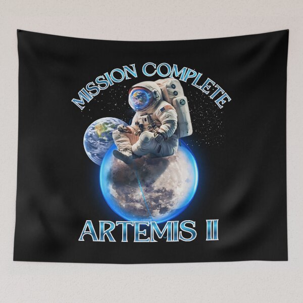 Item preview, Artemis II Mission Complete designed and sold by Tripp Art Studio.