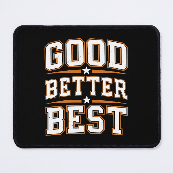 Item preview, Good Better Best Motivational Gym Quote  designed and sold by eliramaison.