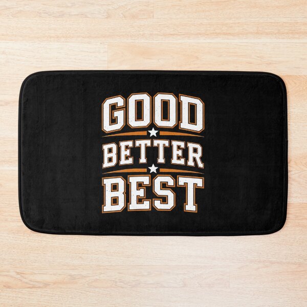 Item preview, Good Better Best Motivational Gym Quote  designed and sold by eliramaison.