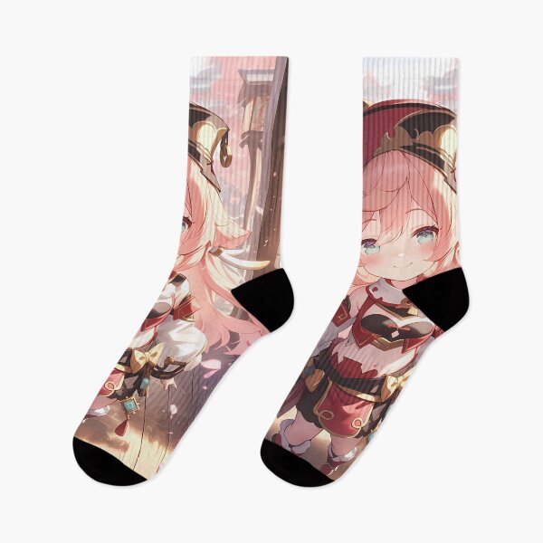 Item preview, Yanfei Genshin Impact Chibi Pastel Sakura Warm Glow designed and sold by TanglenRabbit.