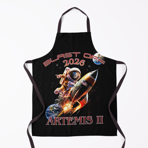 Item preview, Artemis II Blast Off 2026 designed and sold by Tripp Art Studio.