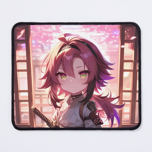 Item preview, Shikanoin Heizou Genshin Impact Chibi Samurai Sakura designed and sold by TanglenRabbit.