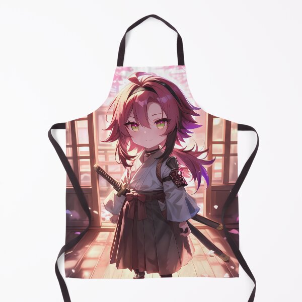 Item preview, Shikanoin Heizou Genshin Impact Chibi Samurai Sakura designed and sold by TanglenRabbit.
