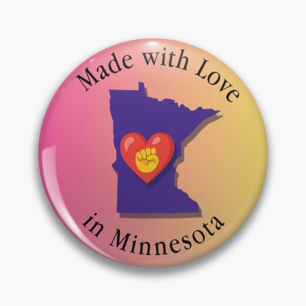 Item preview, Made with Love in Minnesota designed and sold by RMCGiftShop.