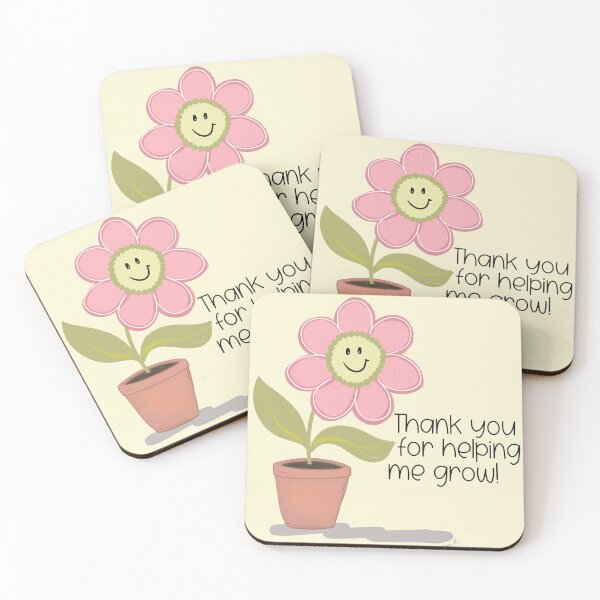 Item preview, Thanks for helping me grow! Teacher Appreciation  designed and sold by Willow & Grace Designs.