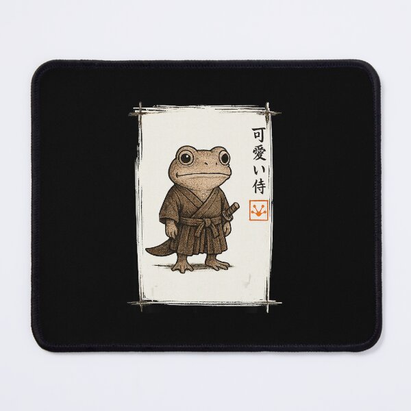 Item preview, Samurai Frog Cute Japanese Style Animal Warrior  designed and sold by titanlevi.