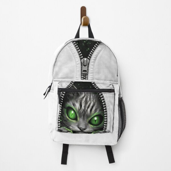 Item preview, Alien Cat Artemis II T-Shirt – Not From This Planet, Space Zipper 3D Design designed and sold by fayrozelmasry.