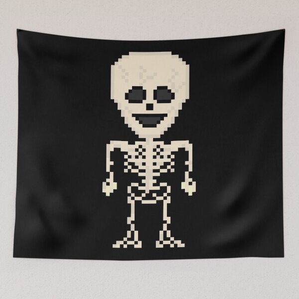 Item preview, Pixel Monster Skeleton designed and sold by gkillerb.