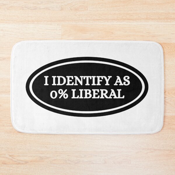 Item preview, I Identify As 0 Percent Liberal designed and sold by Dondonmart.
