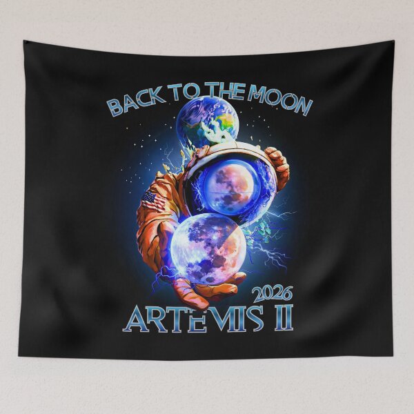 Item preview,  Artemis II Back to the Moon designed and sold by Tripp Art Studio.