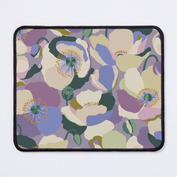 Item preview, Purple Poppies · Floral background designed and sold by dacoparo.