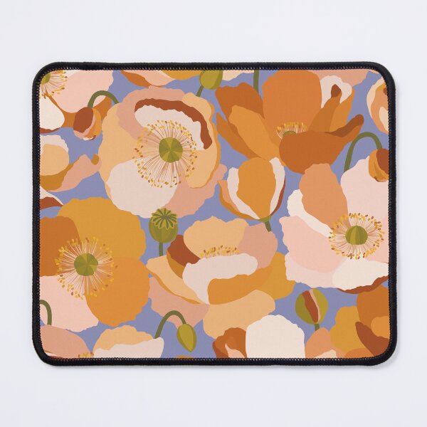 Item preview, Orange Poppies · Floral background designed and sold by dacoparo.