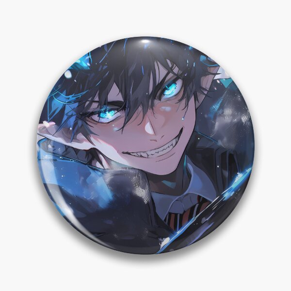 Artikelvorschau, Rin Okumura Blue Exorcist Blue Fire Intensity entworfen und verkauft von TanglenRabbit.