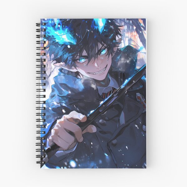 Item preview, Rin Okumura Blue Exorcist Blue Fire Intensity designed and sold by TanglenRabbit.