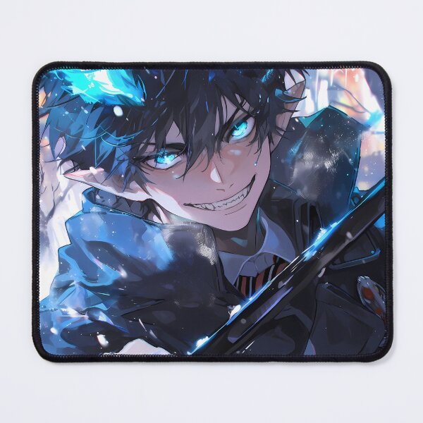 Item preview, Rin Okumura Blue Exorcist Blue Fire Intensity designed and sold by TanglenRabbit.