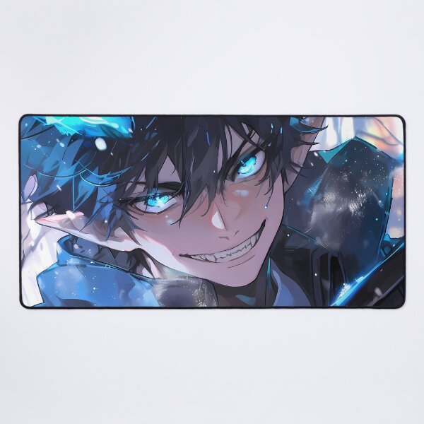 Item preview, Rin Okumura Blue Exorcist Blue Fire Intensity designed and sold by TanglenRabbit.