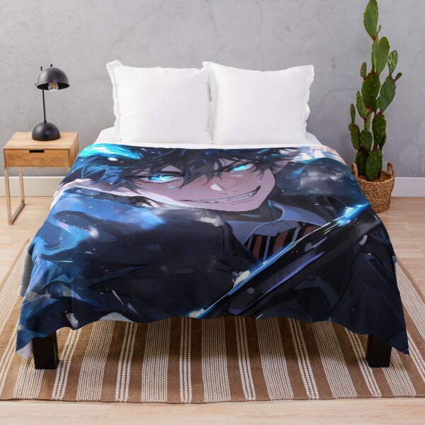 Item preview, Rin Okumura Blue Exorcist Blue Fire Intensity designed and sold by TanglenRabbit.