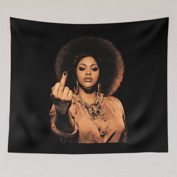 Item preview,  Jill Scott Flipping The Bird  designed and sold by ArtistLibrary.