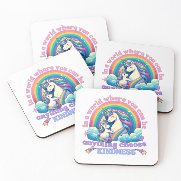 Item preview, Unicorn Rainbow Choose Kindness World Mother Day designed and sold by dal-koz-ar.
