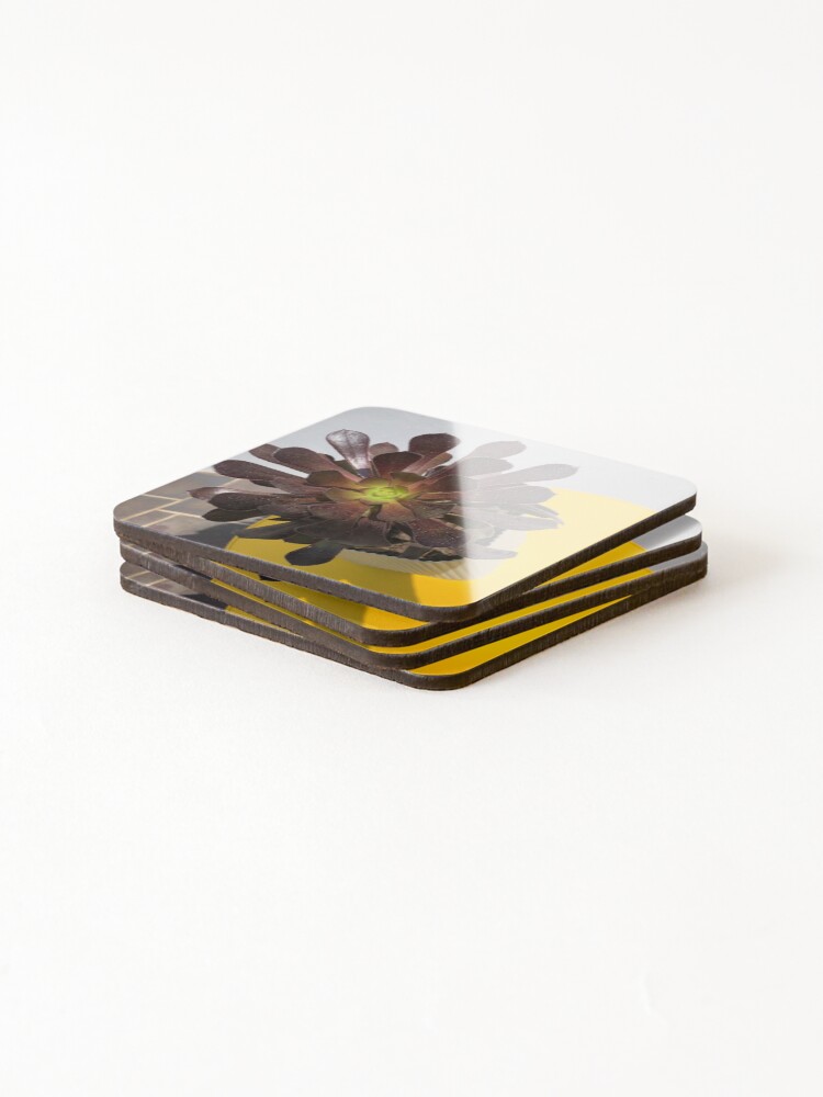 Thumbnail 4 of 5, Coasters (Set of 4), Leaf explosion designed and sold by RDLT.