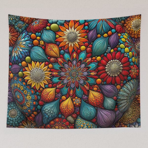 Item preview, Floral Mandala Sphere designed and sold by JPugliese.