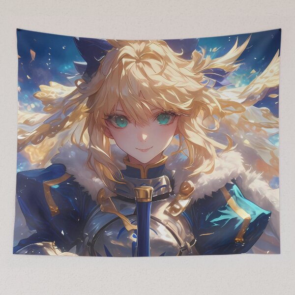 Item preview, Saber Bride Fate Grand Order Golden Sword Knight Portrait designed and sold by TanglenRabbit.