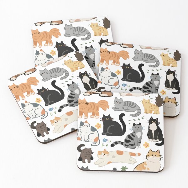 Item preview, Adorable kitten patterns  designed and sold by xiao xuans.