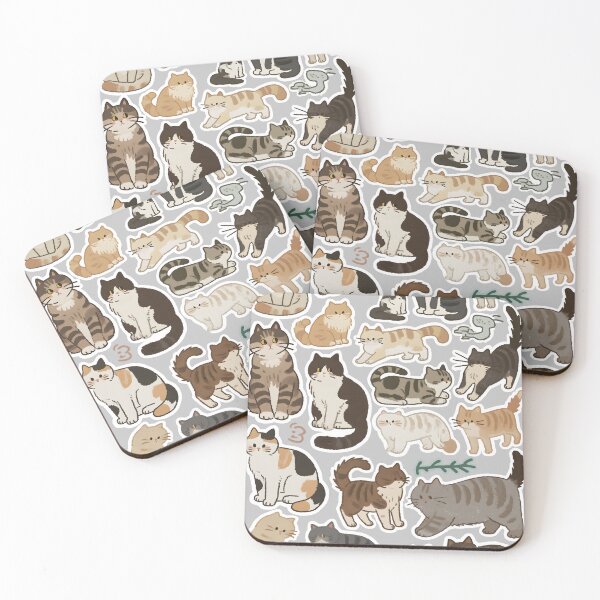 Item preview, Adorable kitten patterns  designed and sold by xiao xuans.