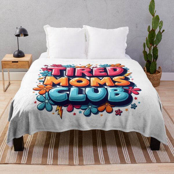 Item preview, Funny Tired Moms Club Cool Mommy Mothers Day Birthday Mothers Day Gift for Mama Wife designed and sold by ArtDesignerHub.