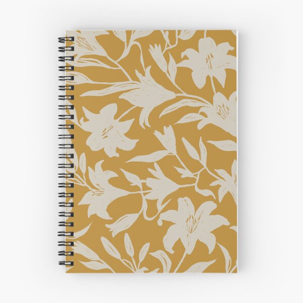 Item preview, Yellow Lilies · Floral background designed and sold by dacoparo.