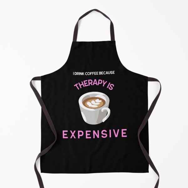 Item preview, I Drink Coffee Because Therapy is Expensive. Caffeinated Mama designed and sold by everydayplay108.