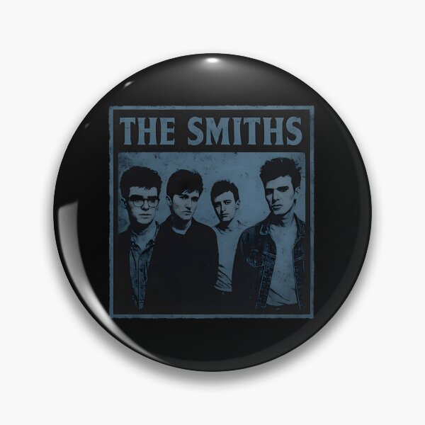 Item preview,  Blue Stencil Band Portrait Of The Smiths High Reso designed and sold by StyleItems.
