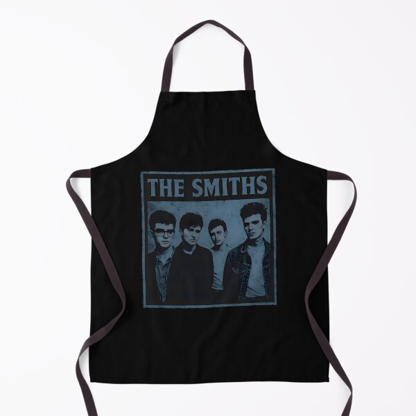 Item preview, Blue Stencil Band Portrait Of The Smiths High Reso designed and sold by StyleItems.