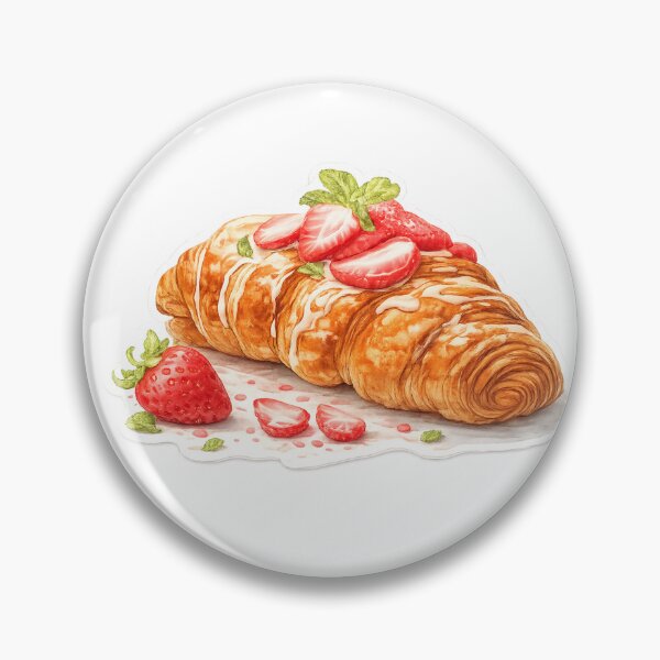 Item preview, delicious red fruit croissant designed and sold by LiriosLand.