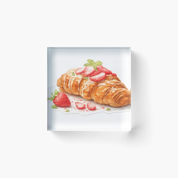 Item preview, delicious red fruit croissant designed and sold by LiriosLand.