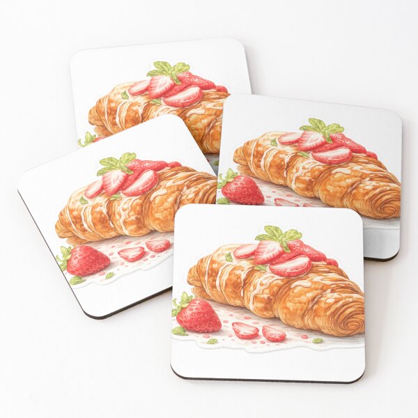 Item preview, delicious red fruit croissant designed and sold by LiriosLand.