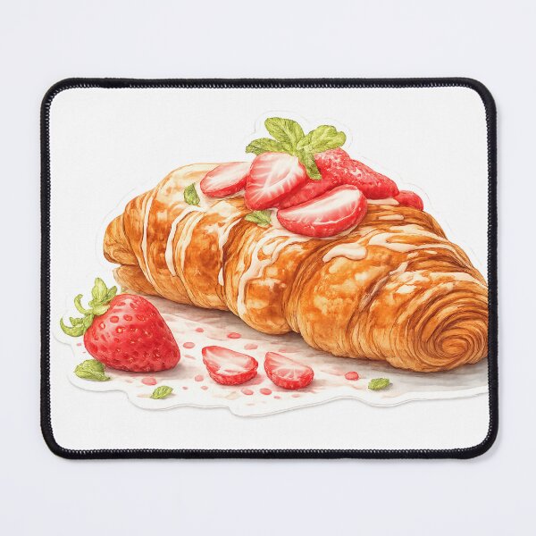 Item preview, delicious red fruit croissant designed and sold by LiriosLand.