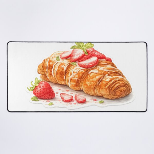 Item preview, delicious red fruit croissant designed and sold by LiriosLand.