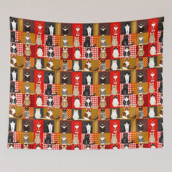 Item preview, Cats Pattern designed and sold by xiao xuans.