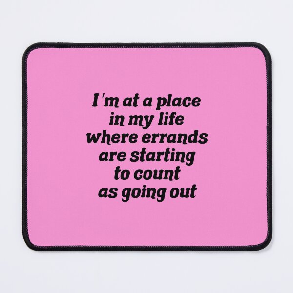 Item preview, ERRANDS FEEL LIKE GOING OUT designed and sold by thehappyintrovert .