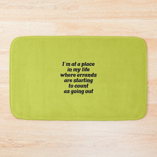 Item preview, ERRANDS FEEL LIKE GOING OUT designed and sold by thehappyintrovert .