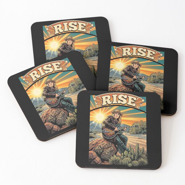Item preview, Rise Desert Sun Guitar Graphic Art designed and sold by TopKult.