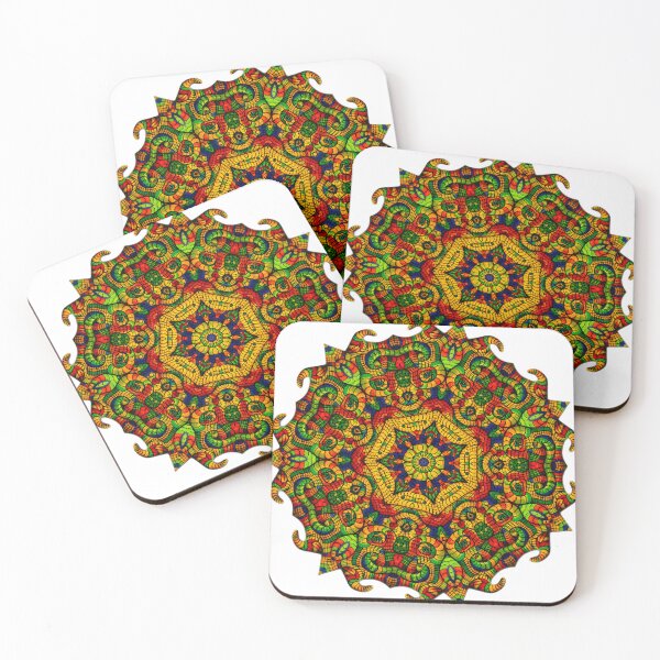 Item preview, Psychedelic Snake Mandala designed and sold by The Hand That Listens.