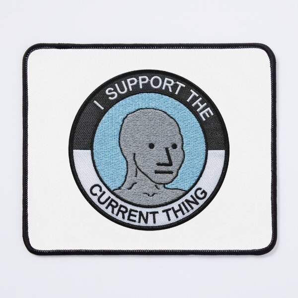 Item preview, I support current thing (Embroidered Patch effect) designed and sold by Rzera-.