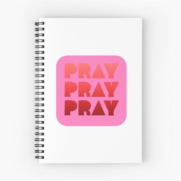 Item preview, PRAY | PINK + RED designed and sold by thehappyintrovert .