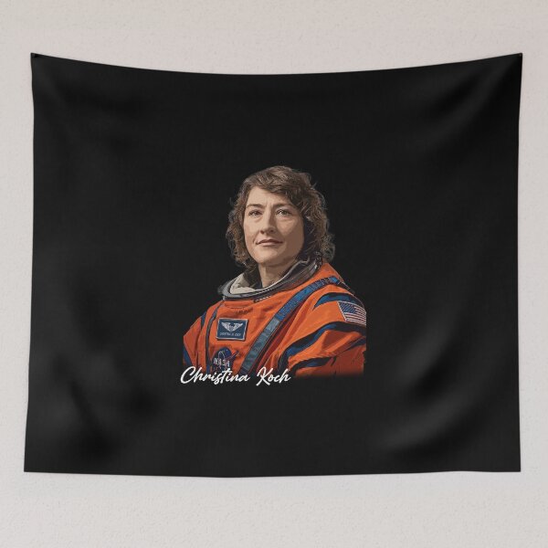 Item preview, Christina Koch Artemis 2 NASA graphic designed and sold by AtanacioBridget.