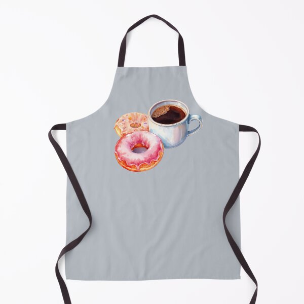 Item preview, Doughnuts and a Cup of Coffee designed and sold by Poplartree.