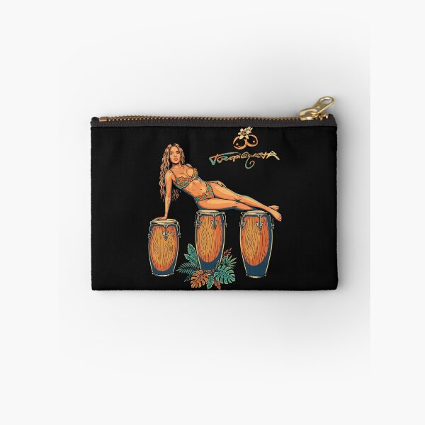 Item preview, Retro Tropical Pop Art Woman on Conga Drums Summer Vibes designed and sold by TopKult.